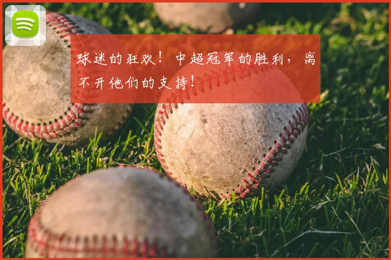 球迷的狂欢!中超冠军的胜利,离不开他们的支持!